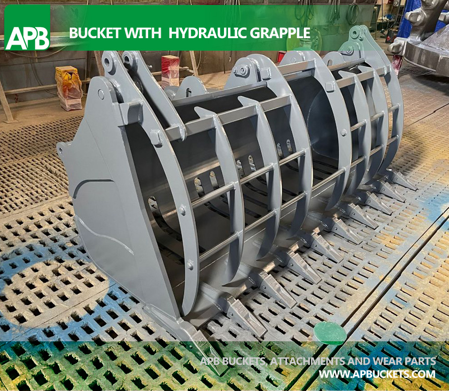 bucket hydraulic grapple 03