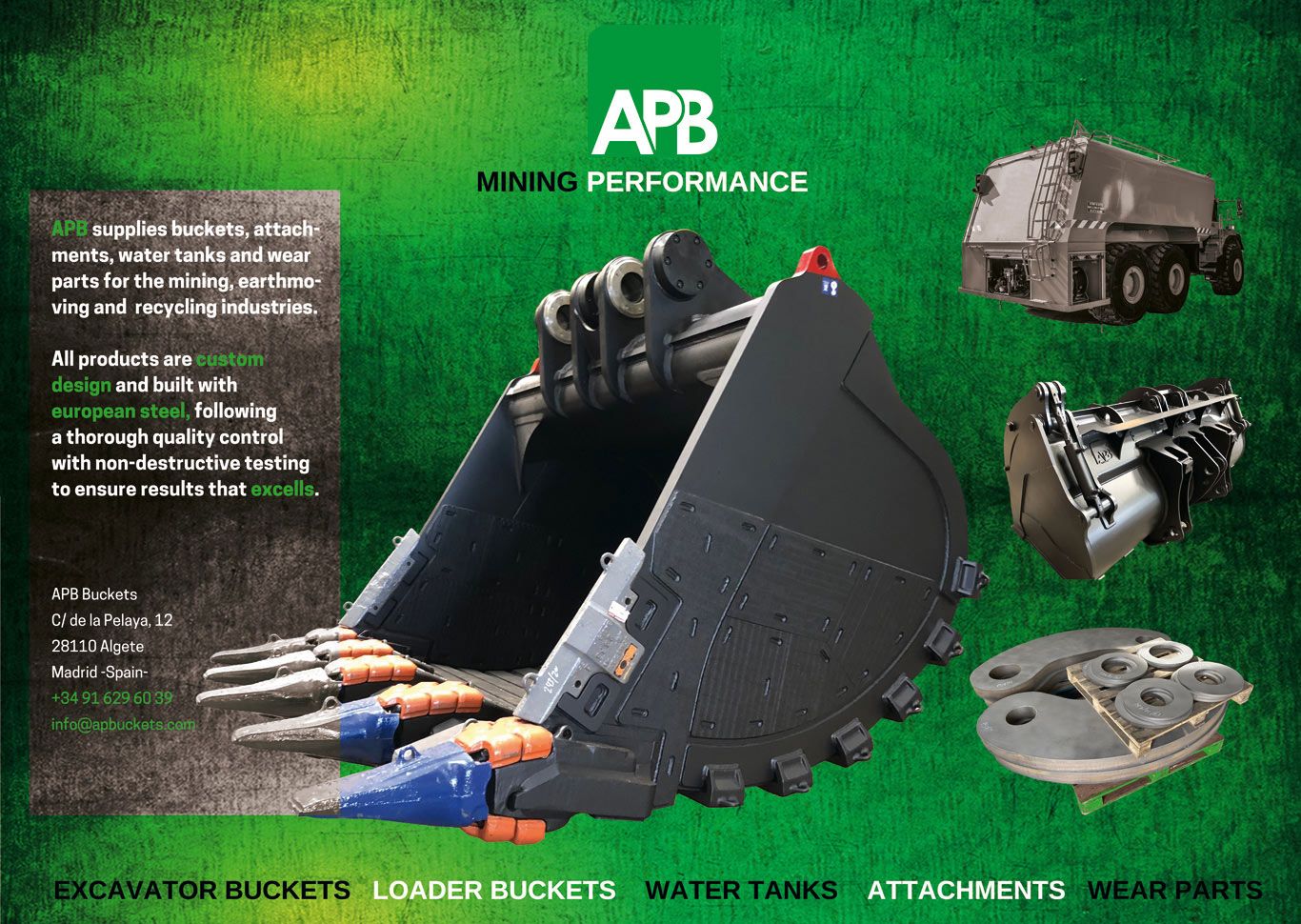 APB BUCKETS -  Mining buckets portfolio